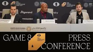 Press Conference after Game 8 | FIDE World Championship Match 2021 |