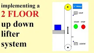 implementing a 2 FLOOR up down lifter system