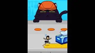 Hide and seek 🤫 school girl escape to cat 🐱 
