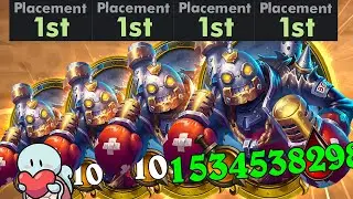 I Won with Beatboxer 4 Games In a Row! | Hearthstone Battlegrounds