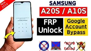 Samsung A20s/A10s FRP Bypass Without PC 2024 | (sm-a207f/sm-a107f) Google Account Bypass Android 11