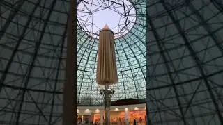 Dammam shopping mall with large span steel structure  #roofingsystem #spaceframe #steelstructure