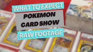 What to expect at POKEMON Card Shows | WOODBRIDGE NJ | RAW FOOTAGE
