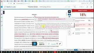 Dealing with high Turnitin percentages