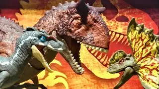 AVENTURA JURÁSICA ÉPICA!!! CAPTURANDO AL CARNOTAURO, VELOCIRAPTOR & DILOPHOSAURUS!!