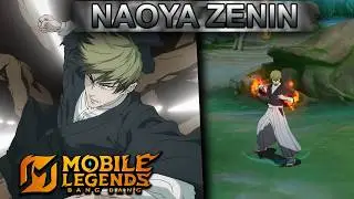 Naoya | Chou Custom Skin Showcase | Mobile Legends x Jujutsu Kaisen