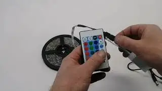 Светодиодная лента LED SMD 5050 Цветная  5 метров с блоком питания и пультом