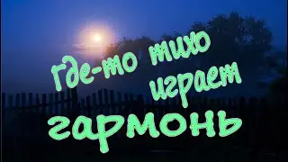 Где-то тихо играет гармонь. Лирическая песня о потерянной любви.