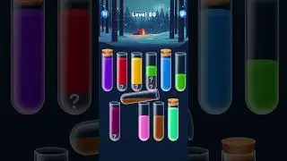 Water Sort & Help The Girl Level 80 #CorianderGaming