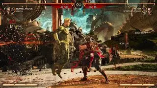 Homelander 50% damage off a punish!