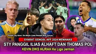 KEJUTAN PAGI2!! Shin Tae yong Siap Panggil Ilias Alhaft dan Thomas Pol  DIKS HIJRAH Ke Liga Jerman