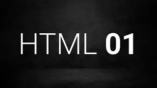 01 - HTML Asosiy teglar