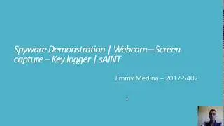 Demostración Spyware | Spyware Demostration | sAINT
