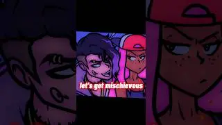 Kokuro and Beat - Cult of Dionysis Edit - Obsidian Blaze #comic #webtoon #originalcharacter