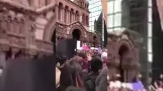 Azan in Boston Church!
