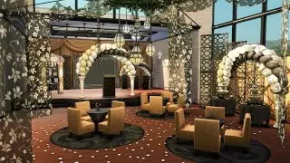 The Sims 4 High School Years Copperdale Highschool Auditorium Stop Motion