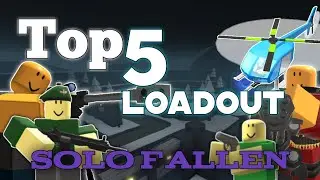Top 5 loadout solo fallen (roblox tower defense simulator)