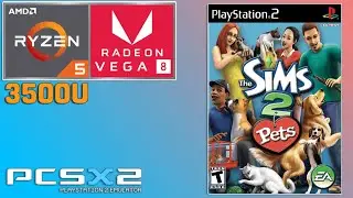The Sims 2 Pets (PS2) - PCSX2 2.0 - Ryzen 5 3500U + VEGA 8 - 1080p, 35W TDP
