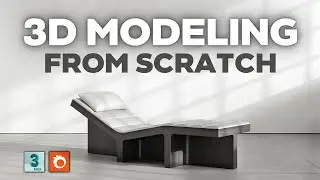 [FREE LESSON]  3D Modeling in 3ds Max from scratch  tutorial