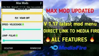 Mincraft V1.17 mod menu (KING YT) mod menu || no error || no crash || Gold Falcon