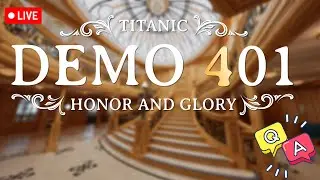 LIVE 🔴 Q&A + TITANIC DEMO 401 Version 2.0 With Herman Jarl