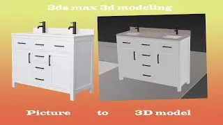 3d modeling l picture to 3d model l 3ds max