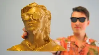 3D Printed Human Head - 3D Scanning