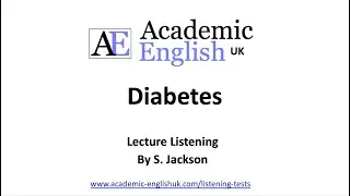 Diabetes Academic Lecture