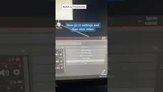 How to record shorts and tiktok videos in OBS✅ My twitch: TheOneVex