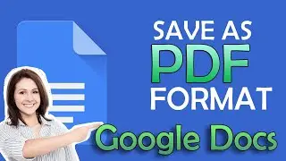 How to save typed form in PDF format from Google Docs | Basic Knowledge | Make PDF Typed form Online
