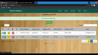 CRUD PHP MySQL | Navigation Bar