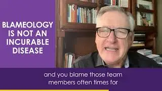 'Blameology' Is Not An Incurable Disease