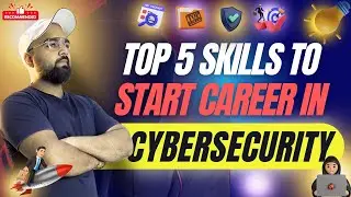 Top 5 Cybersecurity Skills | Start Your Cyber Security Career🔥