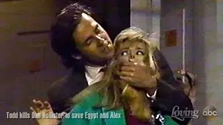 Loving Soap Opera - Todd Jones kills Dan Hollister to save Egypt and Alex - Todd McDurmont