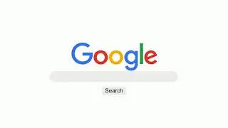 Google logo search animation