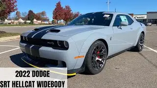 2022 Dodge Challenger SRT Hellcat Widebody - Smoke Show Exterior - Luguna Black interior - Loaded!