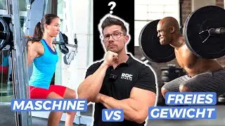 Training an der Maschine vs. Freie Gewichte – Was ist effektiver?