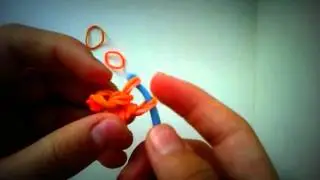 RAINBOW LOOM УРОК 13 Косточка без станка