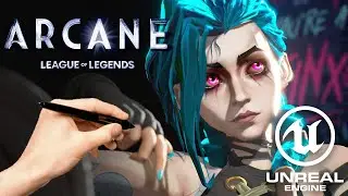 I Created Jinx from Arcane in Unreal Engine