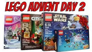 Every 2017 LEGO Advent Calendar Door Opening - Day 2 of 24