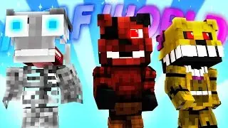 FNAF World - PHANTOM FOXY!? (Minecraft Roleplay) Day 16