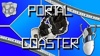 Planet Coaster - Portal Coaster [4k 60fps] | Portal 2 Inspired Coaster