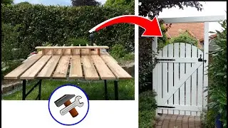 Portón de Madera | Cómo Hacer una Puerta de Jardín diy