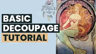 How to Decoupage Paper