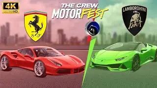 Lamborghini vs Ferrari Ultimate Race Compilation / GAMING @Ubisoft THE CREW 2