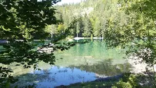 Charme magique et envoûtant du lac Vert ( Passy Haute-Savoie )