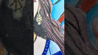 Radha Krishna Complete Drawing #shorts