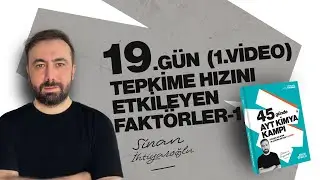 24- Tepkime Hızını Etkileyen Faktörler-1 | 19.Gün 1.video | 45 Günde AYT Kimya | 11.Sınıf| AYT 2025
