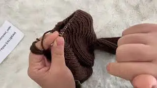 Dikişsiz Selanik örgü / Misanalı Şişte Örgü / Selanik Örgü Kazak Yapımı