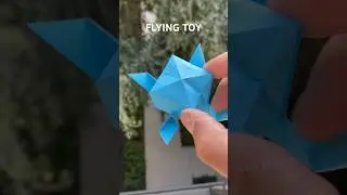 PAPER FLYING FIDGET TOY ORIGAMI TUTORIAL | POP IT ORIGAMI ANTISTRESS PAPER CRAFTING | PAPER TOY ART